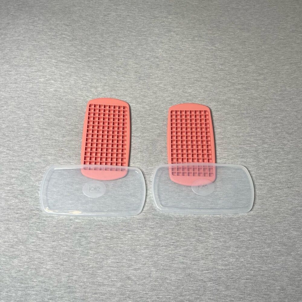 Joie Silicone Mini Square Ice Cube Mold Trays with 2 PCS. Set